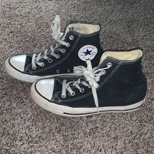 Slightly worn converse